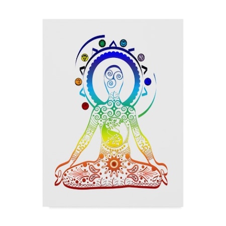 Lightboxjournal 'Rainbow Energy' Canvas Art,24x32